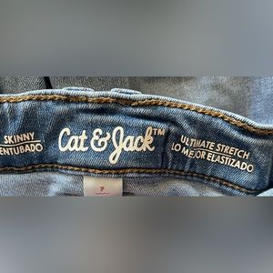 Boys kid Cat & Jack skinny ultimate stretch size 7 jeans